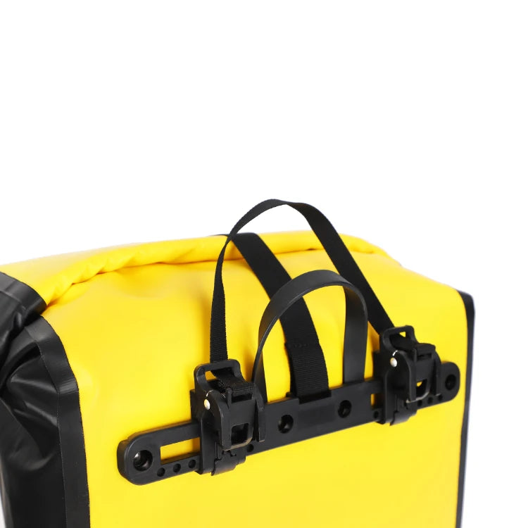 25L Waterproof Bicycle Pannier Bag: EN71/RoHS, Custom Logo, PVC | Bike Side Transport Bags