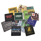 Custom 2mm Paper Coasters | Water Absorbent | Eco-Friendly | Bulk Logo