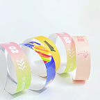 Custom Tyvek Wristbands with QR Code | Bulk MOQ 500