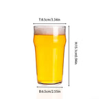 Custom Hand Blown Crystal Beer Mugs Wholesale | Logo Pint Glasses 48 MOQ