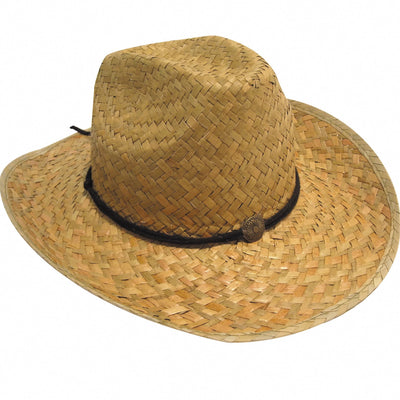 Custom Straw Cowboy Hat Big Brim | 500 Pcs MOQ Toquilla Panama Hat