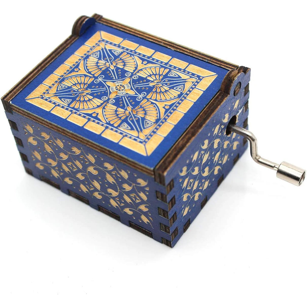 Custom Wooden Music Boxes with Logo | Hand Cranked MOQ 5