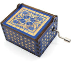 Custom Wooden Music Boxes with Logo | Hand Cranked MOQ 5