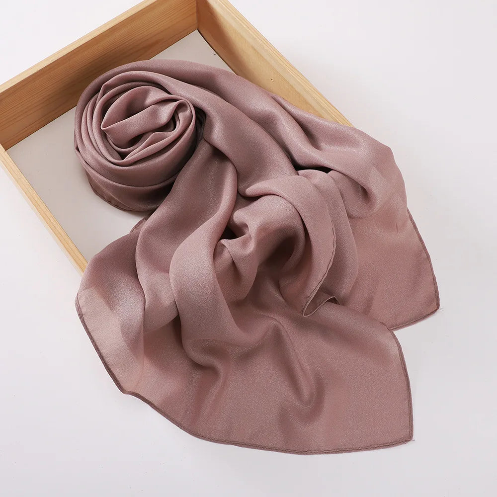Pearl-Luster Polyester Headscarves | 20-Piece MOQ & 7-Day Lead Time | Women's Fashion & Ethnic Wear