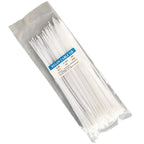 8 Inch Self-Locking Nylon Cable Tie 200mm x 2.7mm | CE/RoHS, UL94V-2, 8kg Tensile Strength