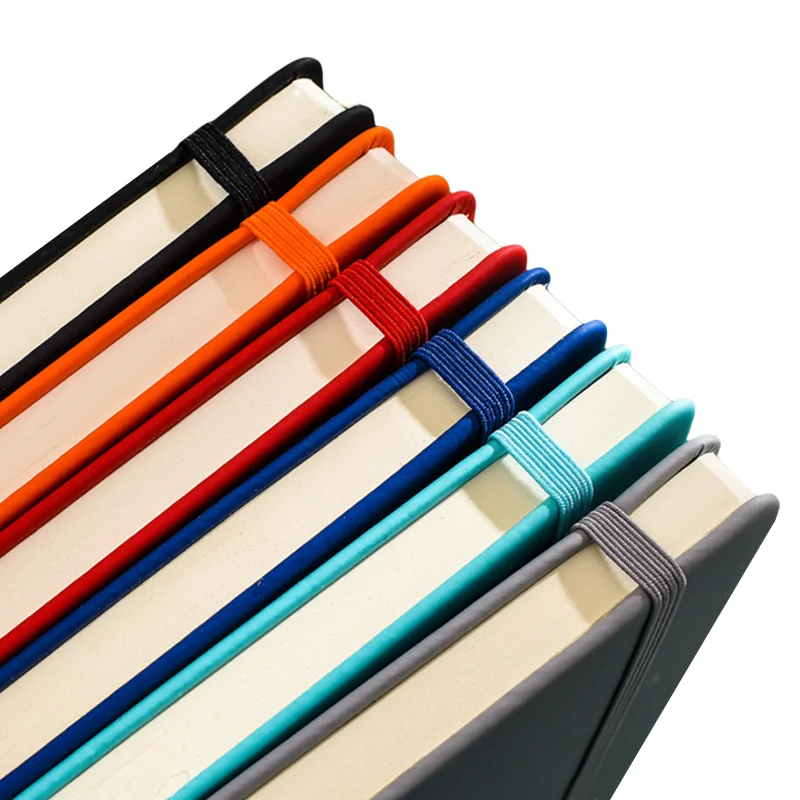 Custom A5 Leather Notebook with Logo | 100 Pcs MOQ Thread-Sewn PU Journal