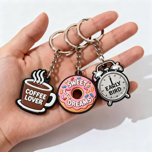 Manufacturer Free Sample High Quality Directly Sell Wholesale Business Advertisement Gifts Silicone Soft Rubber Pvc Keychains