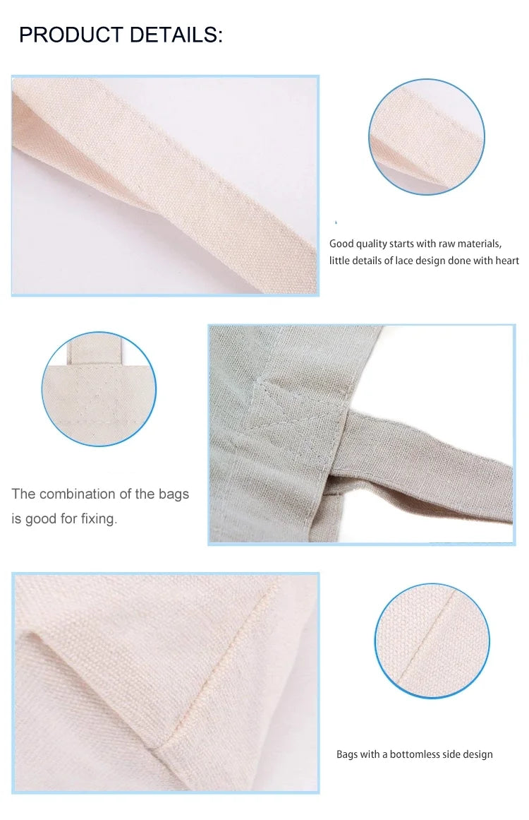 Custom Canvas Tote Bags with Logo Wholesale | MOQ 100