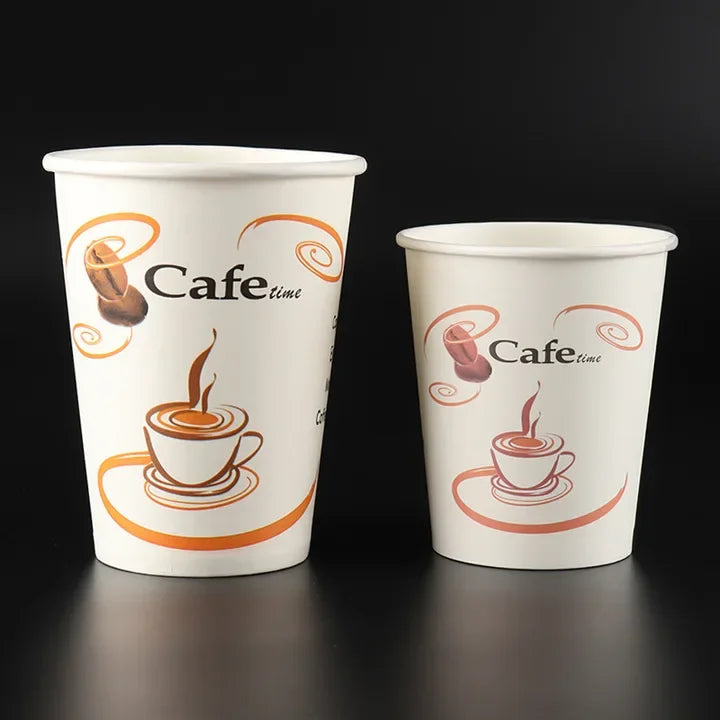 Custom Double Wall Paper Cups with Logo | MOQ 10,000 | 31-Day Lead