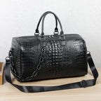 Custom PU Leather Duffel Bag with Logo | MOQ 3 Pcs