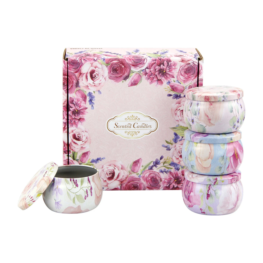 Custom Tin Candle with Logo | 2-Set MOQ | SGS Certified