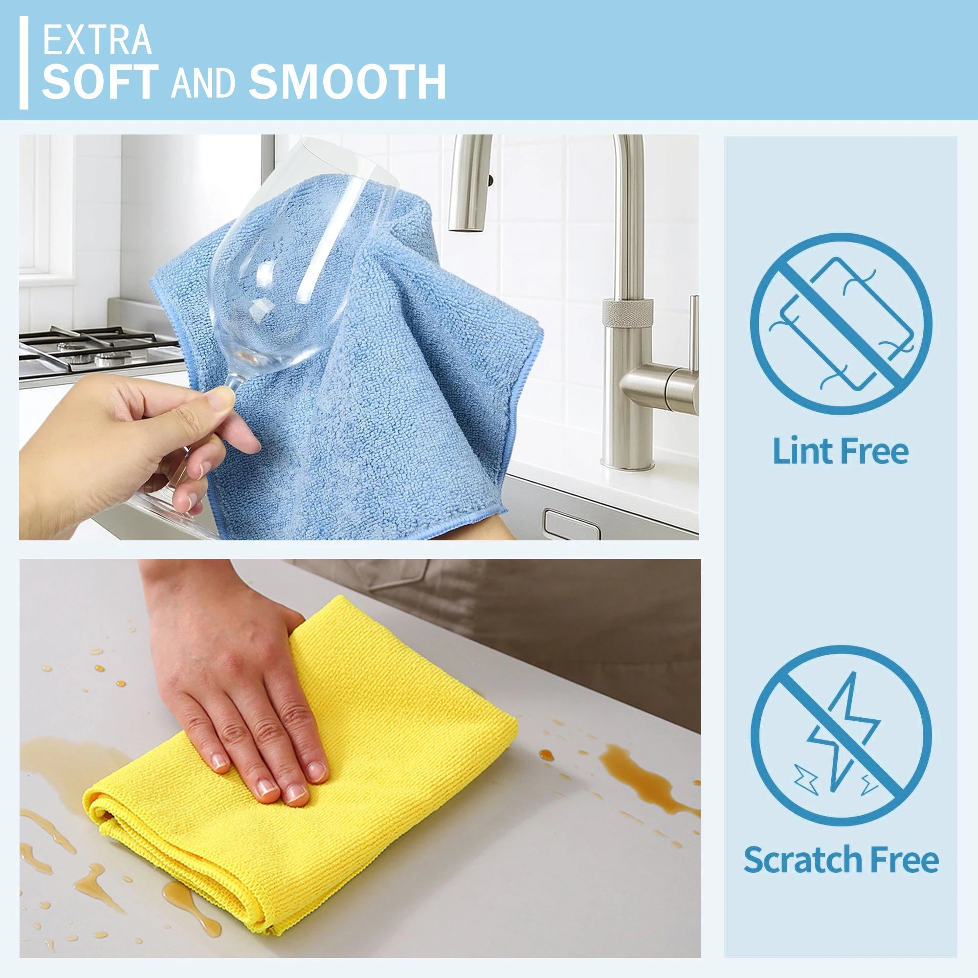 30x30cm Microfiber Towels — Enterprise Due Diligence