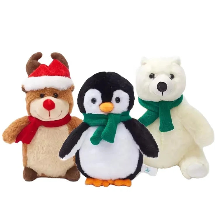 Custom Christmas Plush Toys with Logo Wholesale | MOQ 500