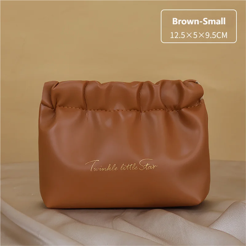 Custom PU Leather Cosmetic Bags | Open Top | 30-Day Lead
