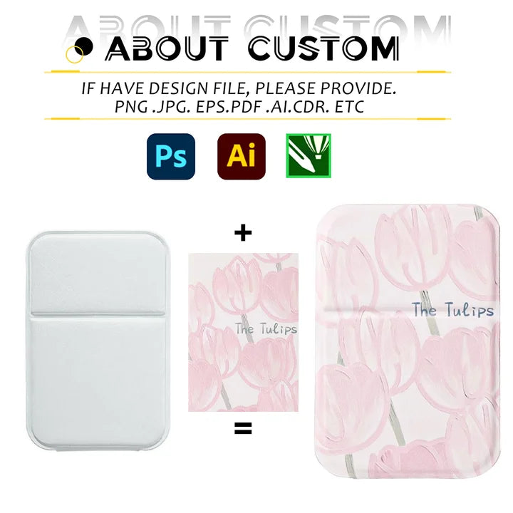 Custom Pocket Mirrors with Logo | PU Leather | MOQ 100 pcs