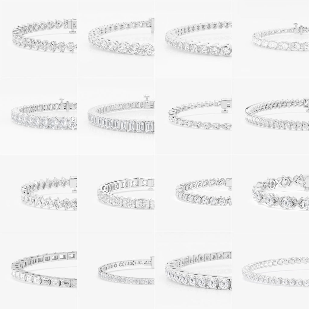 IGI Certified Lab Grown Diamond Tennis Bracelet | 10K/14K/18K | MOQ 1