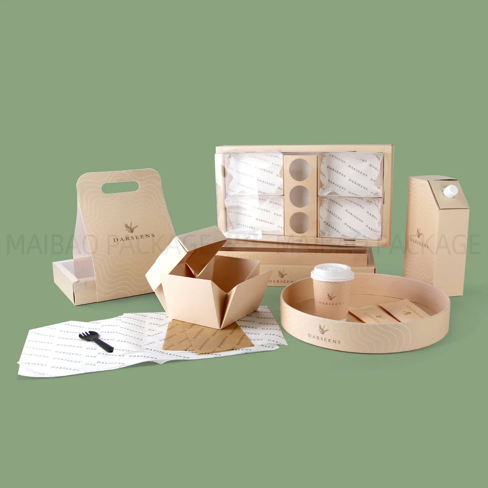 Premium Arabic Dessert Box with Coffee Tower | Custom MOQ 5,000