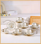 Custom Ceramic Coffee Cup Set — 31-Day Lead, Gift Box, OEM/ODM