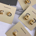 Custom Die Cut Jewelry Tags | Digital Printing Earring Cards