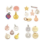 Custom Die-Cast Metal Pendant Charms with Logo | MOQ 100 Pieces