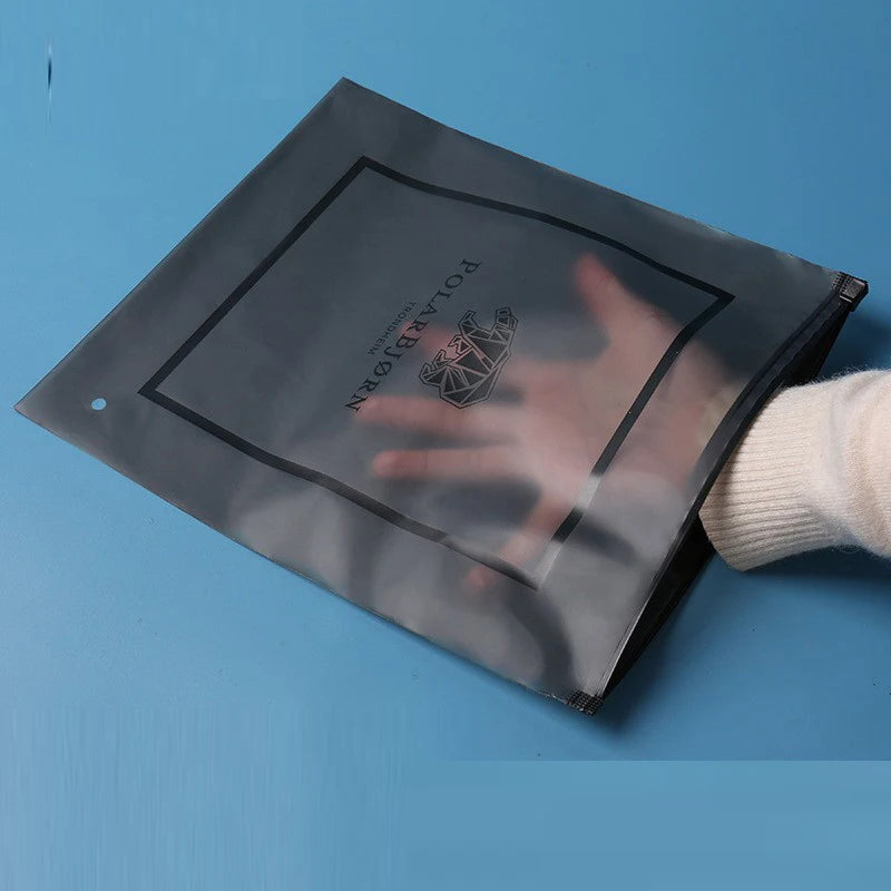 Custom Printed Zipper Bags for Clothing Packaging | Factory Direct