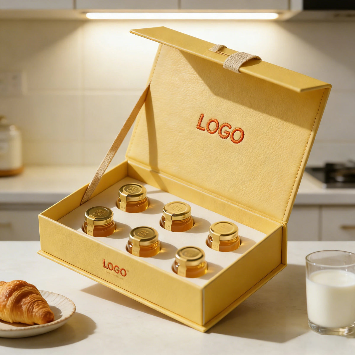 ISO9001 Custom Stamped Logo Gift Box | MOQ 500 Boxes
