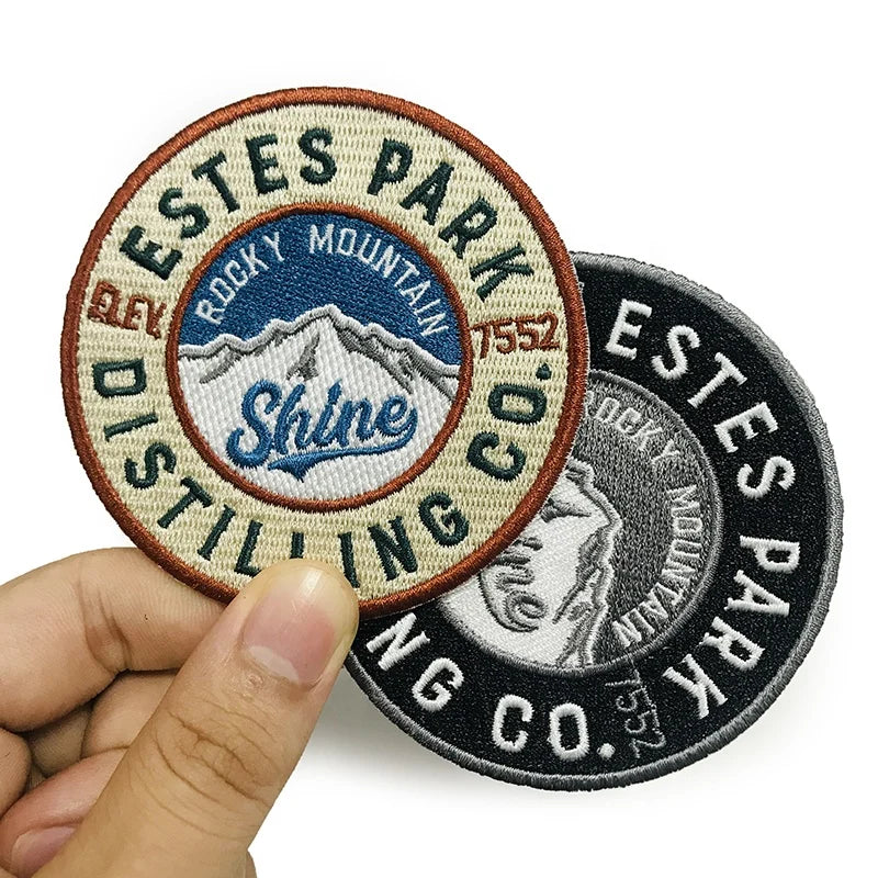Custom Embroidered Fabric Badges | Iron On Patches with Logo