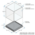 Heavy-Duty Waterproof Cake Box | Magnetic Closure with Handle | Eco-Friendly Wholesale