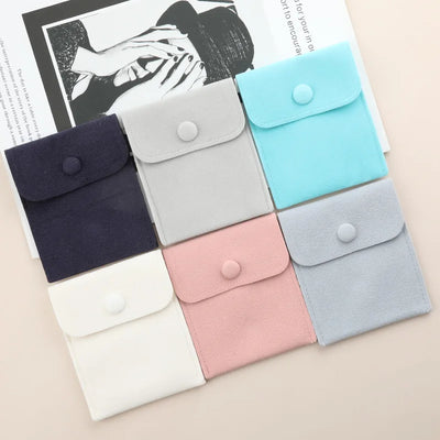 Custom Jewelry Pouch with Logo | 300 MOQ | Free Logo