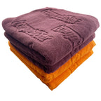 Embossed Jacquard Beach Towel with Logo – Custom Cotton Bath Towels for Sports, Gym & Beach