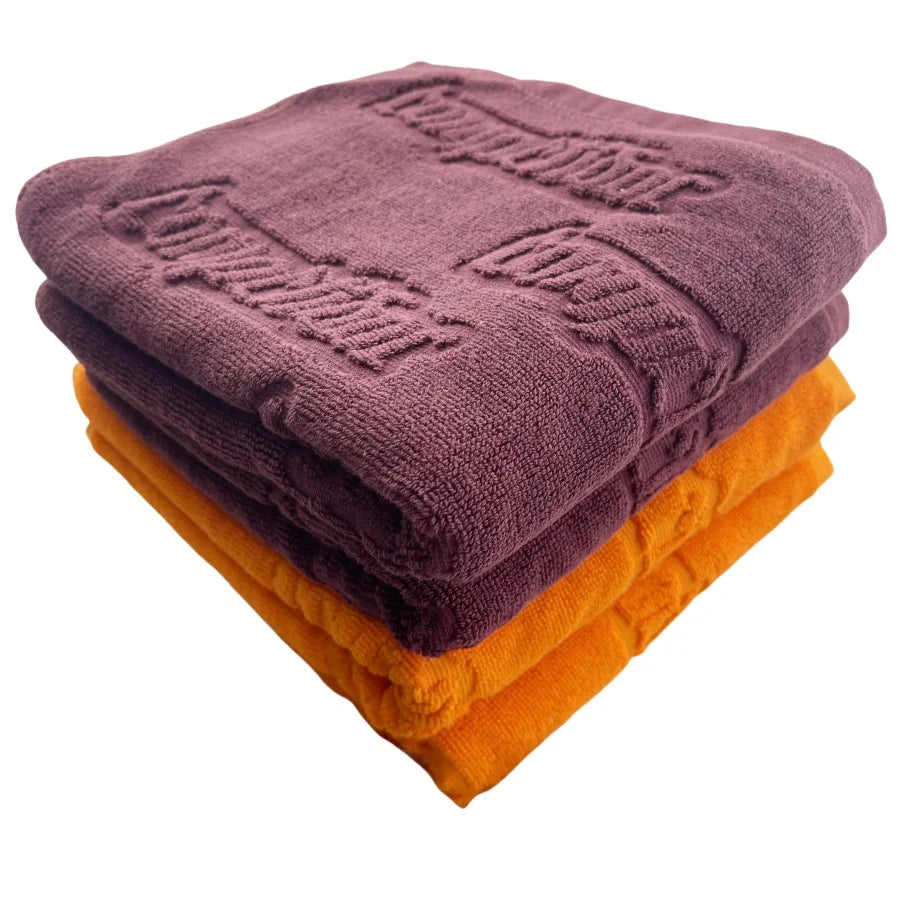 Embossed Jacquard Beach Towel with Logo – Custom Cotton Bath Towels for Sports, Gym & Beach