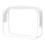 Custom PVC Cosmetic Bags with Logo | 100 MOQ Waterproof Wholesale