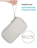 Custom Waterproof Cable Organizer Pouch 600D Oxford | Double Layer Storage Bag for Tech Accessories | Bulk Wholesale