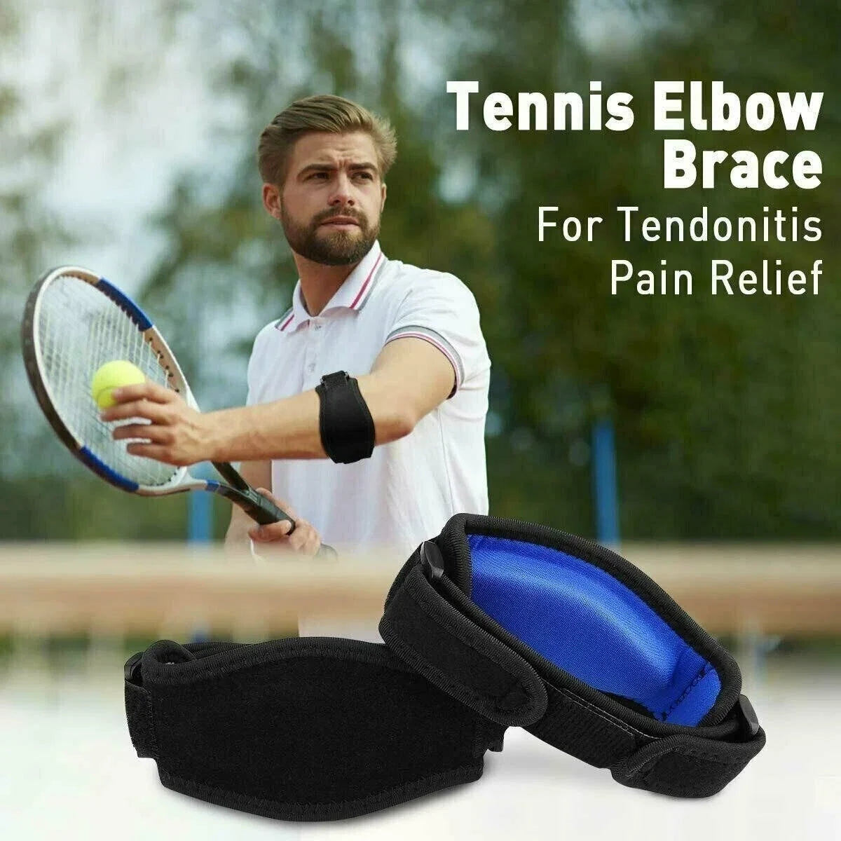 Effective Elbow Brace with Custom Logo | Silicone Padding MOQ 200
