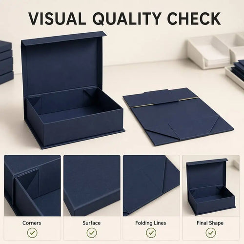 Custom Black Paper Boxes with Logo | UV Print MOQ 500