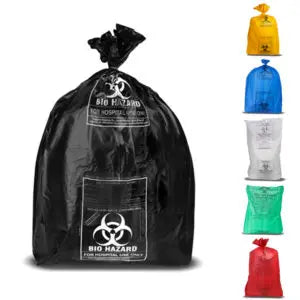 BSCI/ISO Certified Medical Waste Bags | Custom Biohazard Printing | Bulk