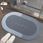 Custom Rubber Bathroom Floor Mat | 4-Layer Absorbent Quick-Dry | Non-Slip Vacuum Seal | MOQ 300