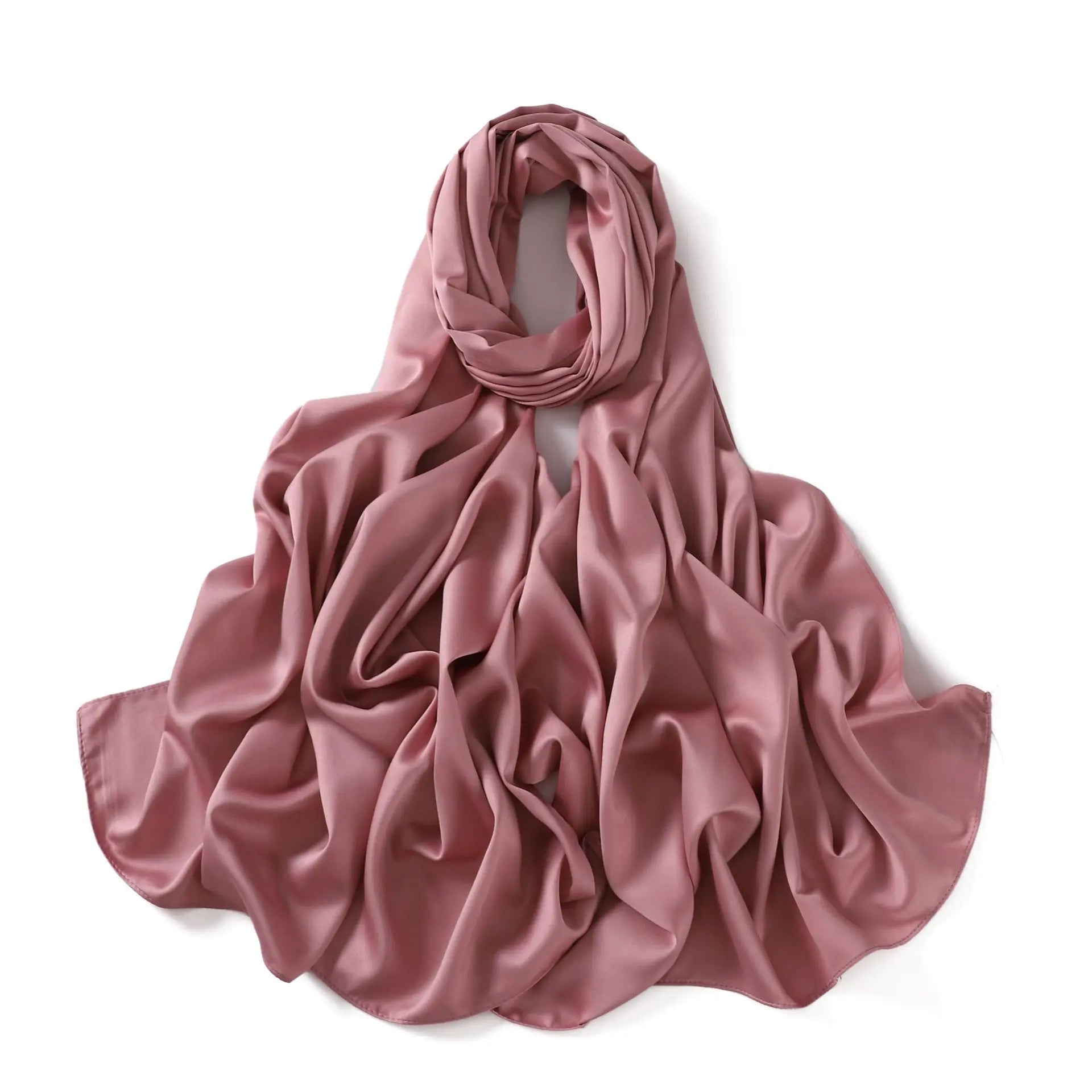Custom Matte Satin Hijabs Wholesale | 20-Piece MOQ & 14-Day Lead Time | Eid Prayer Scarves