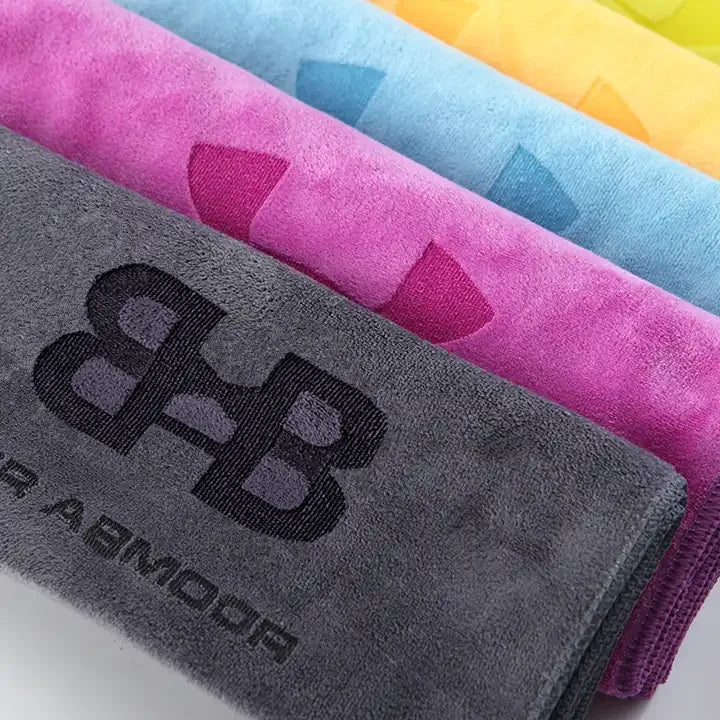 Microfiber Sports Towel | 80/20 Blend | Quick-Dry | Custom Logo | 50 MOQ | Fitness