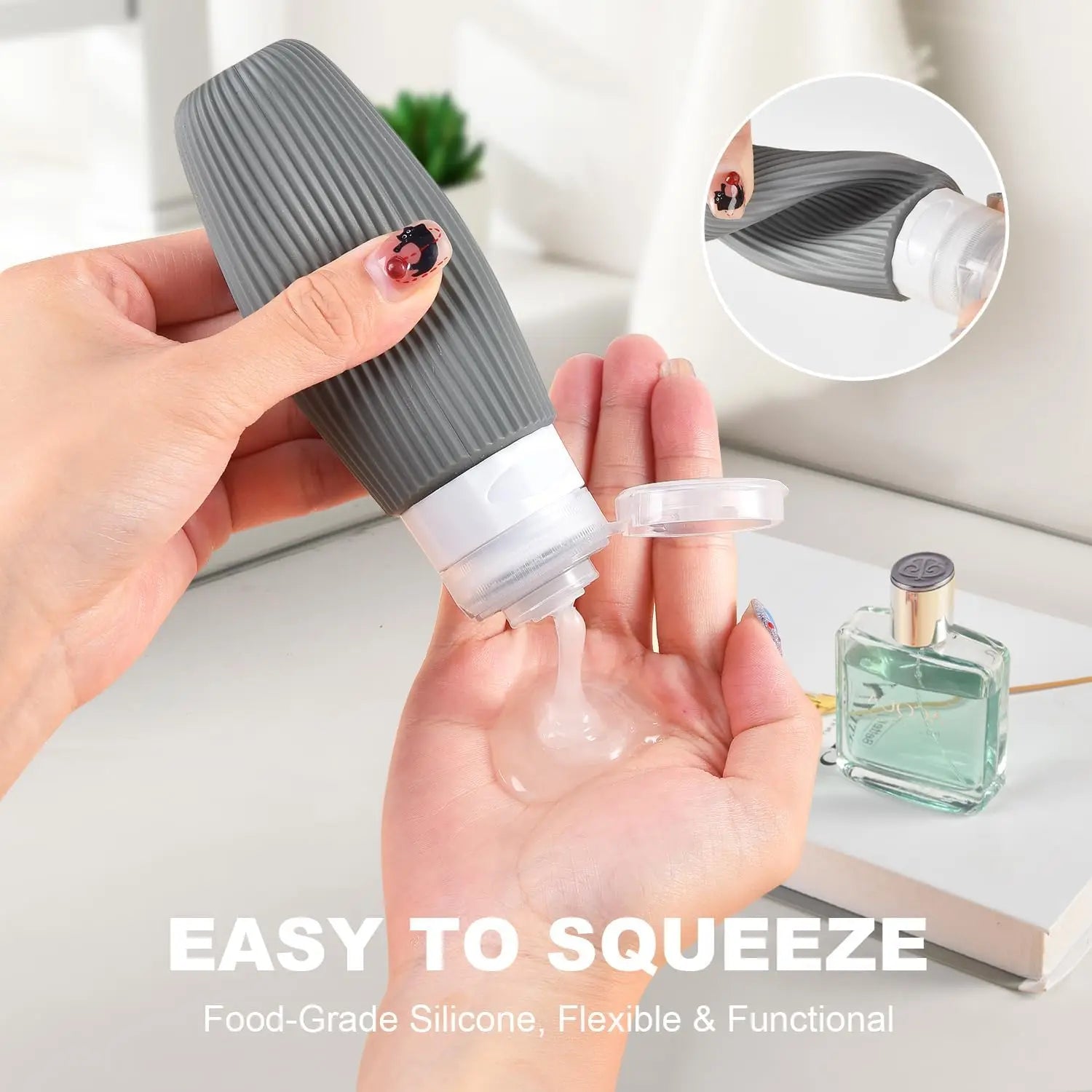 Eco-Friendly Travel Bottle Set — 16-Piece, TSA Approved, 7-Day Lead