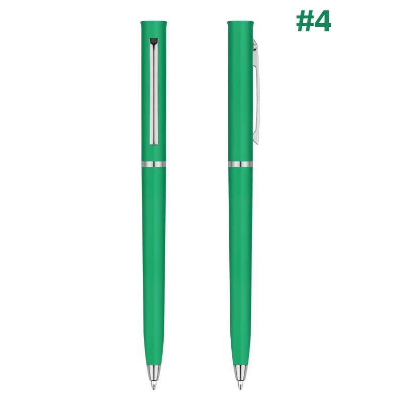 Custom Ballpoint Pens with Logo – 100 MOQ, UV Printing, 6g
