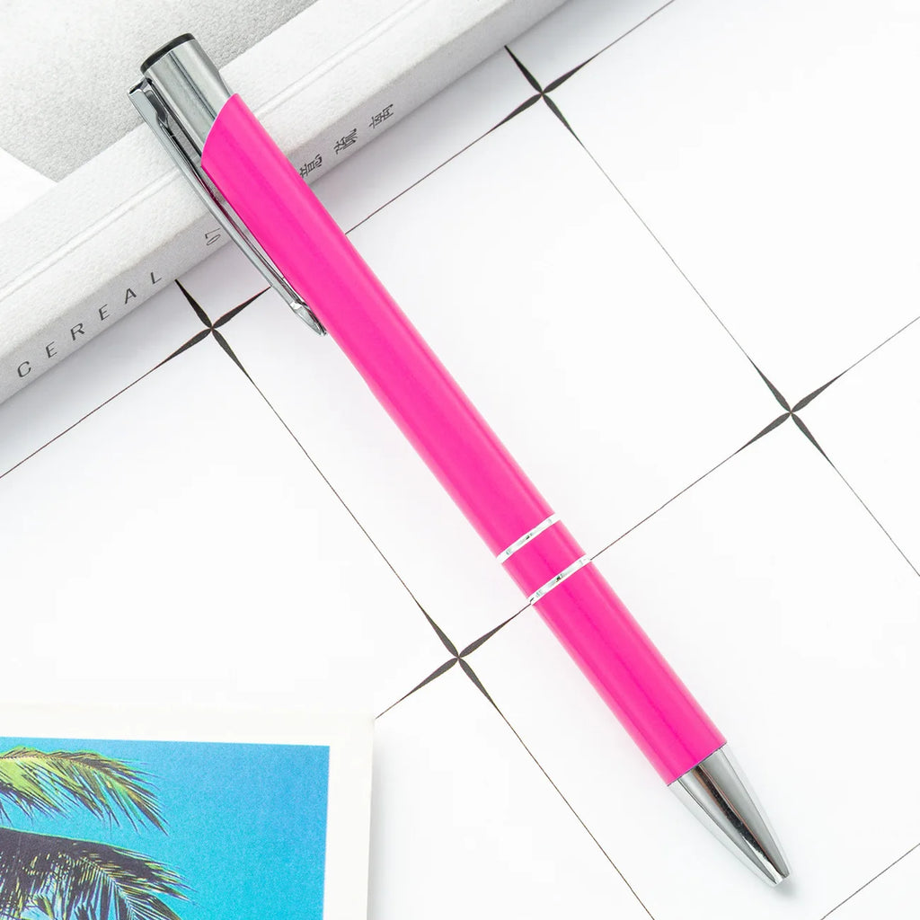 Custom Metal Pen with Logo | UV Printing | 1pc MOQ | 15-Day Lead