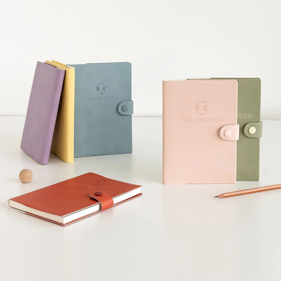 Custom Embossed PU Notebook | 336 Sheets | 500-Piece MOQ