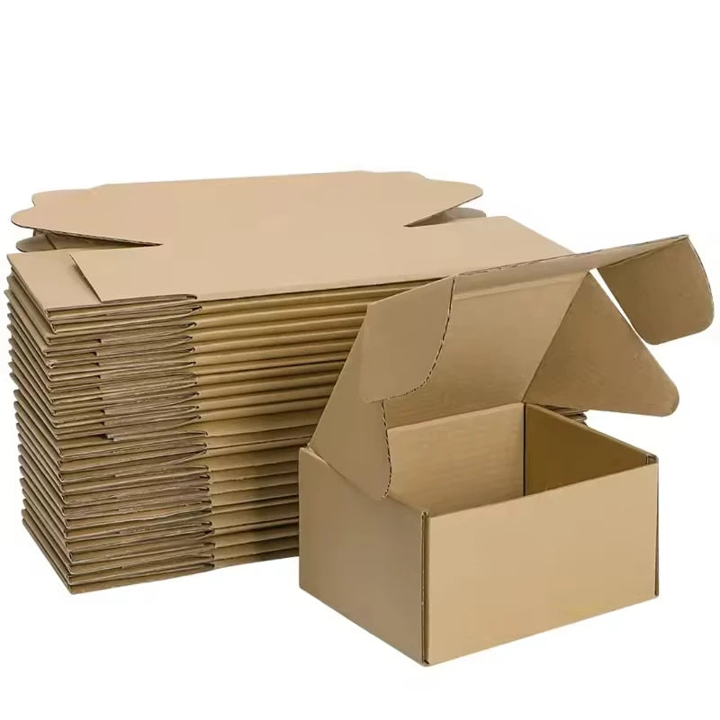 5-Ply Corrugated Shipping Boxes: 500 MOQ, 8-Day Lead, 6-7mm | ISO Certified E-commerce Packaging