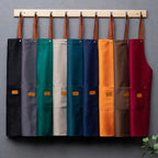 Custom Polyester Kitchen Apron with Pockets for Cooking, Baking, Cafés and Everyday Work