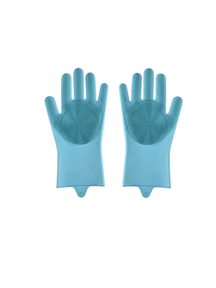 Custom Silicone Dishwashing Gloves | 600 Pcs MOQ | Waterproof Kitchen Gloves for Restaurant & Household