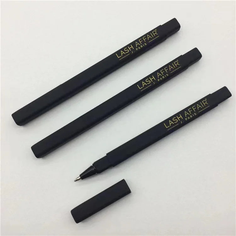 Custom Luxury Gold Clip Pen | Rubber Grip | 100pc MOQ | Hotel Promo