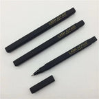 Custom Luxury Gold Clip Pen | Rubber Grip | 100pc MOQ | Hotel Promo