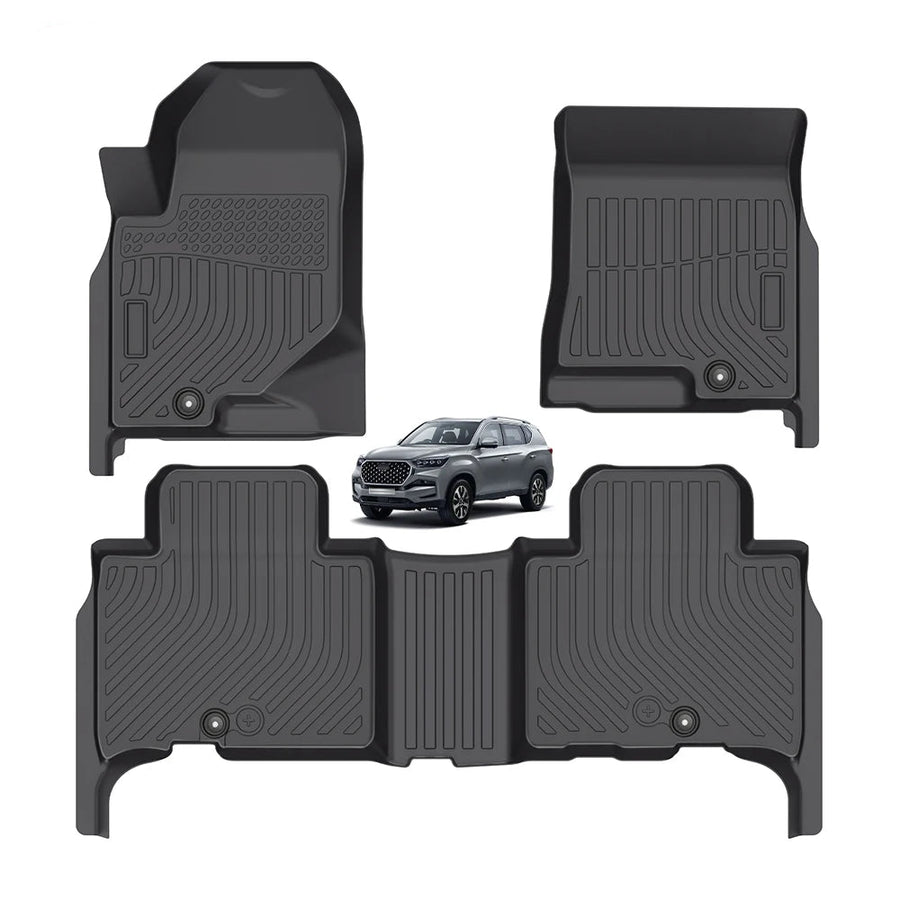 Custom Fit All-Weather TPE Trunk Mat for SsangYong Rexton G4 and Torres