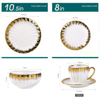 Custom Ceramic Tableware Set with Logo | 200 MOQ